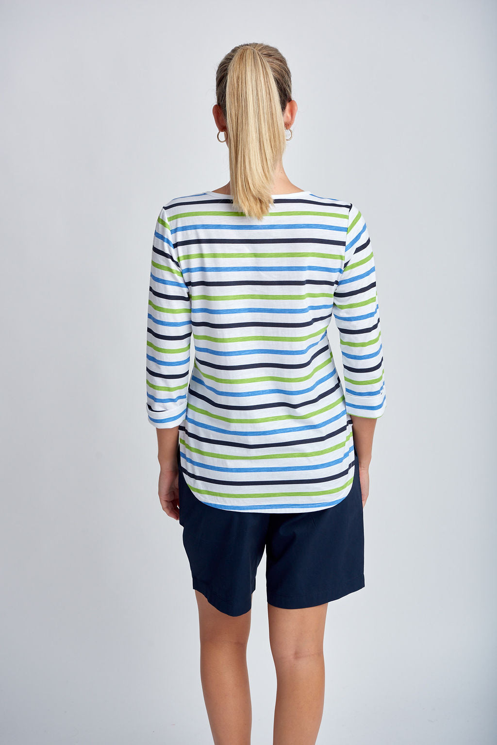 GOONDIWINDI MULTI STRIPE TEE