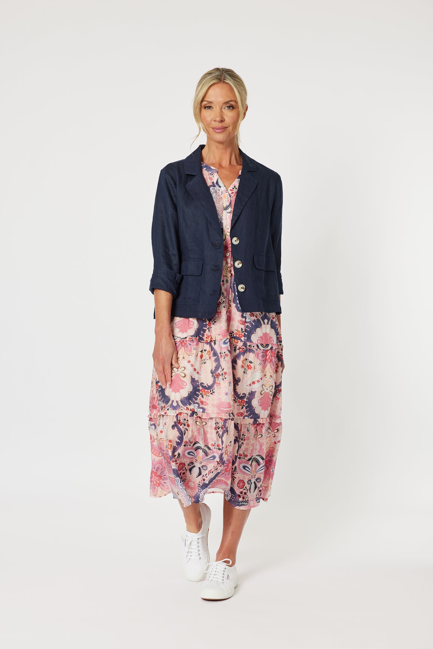 GORDON SMITH DANIELLE LINEN JACKET