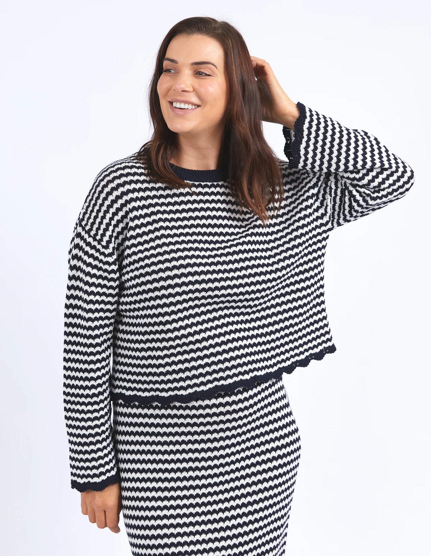 ELM ROSIE STRIPE KNIT