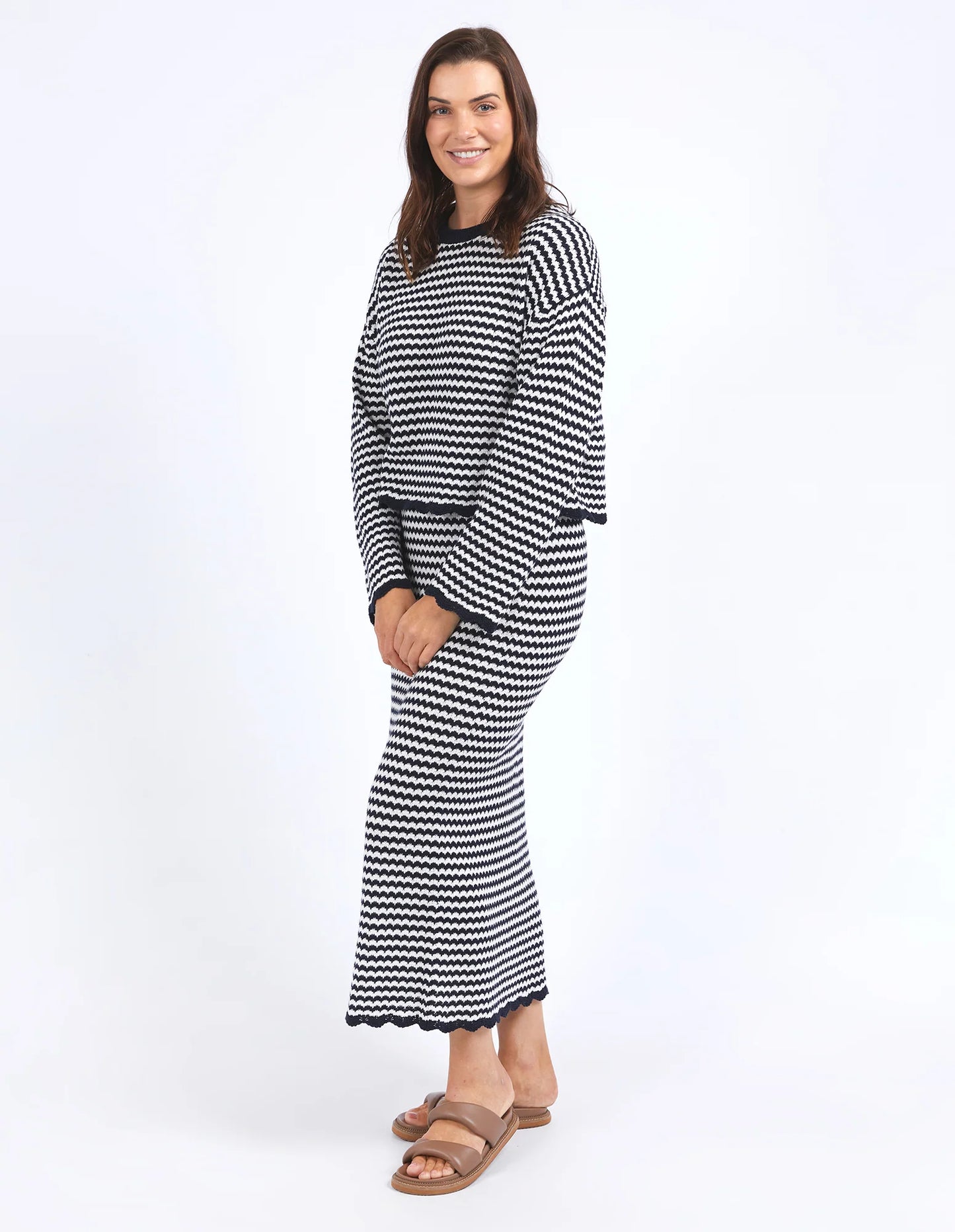 ELM ROSIE STRIPE KNIT