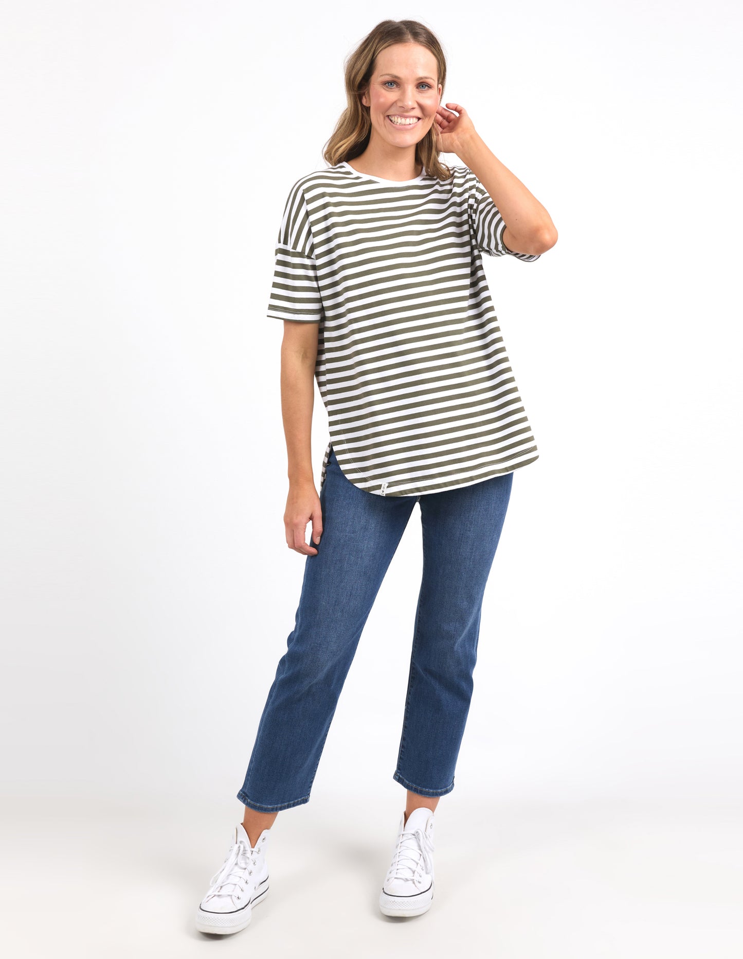 ELM LAUREN STRIPE TEE