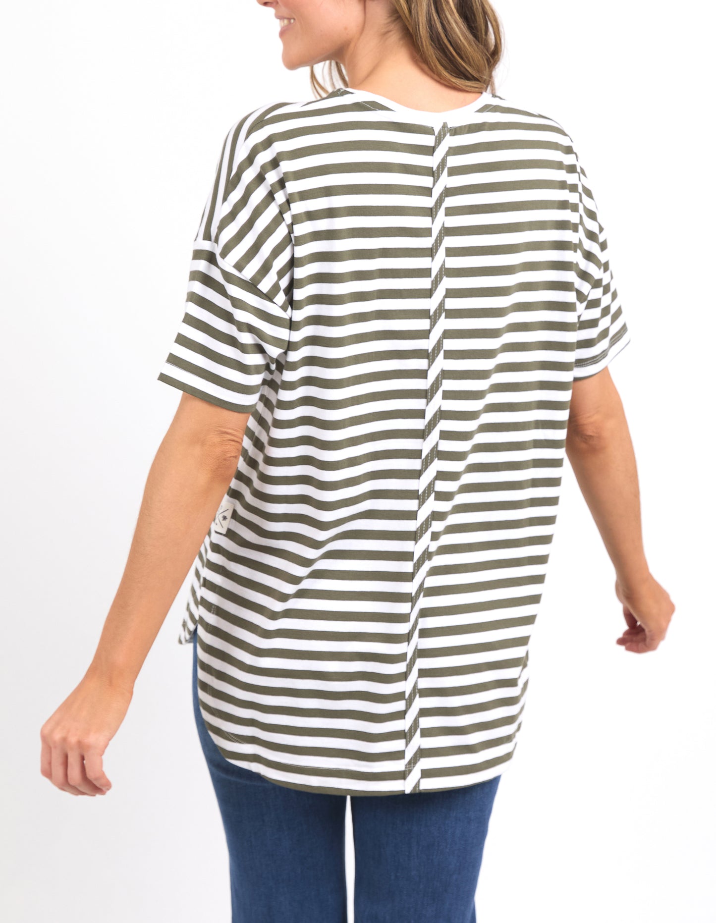 ELM LAUREN STRIPE TEE