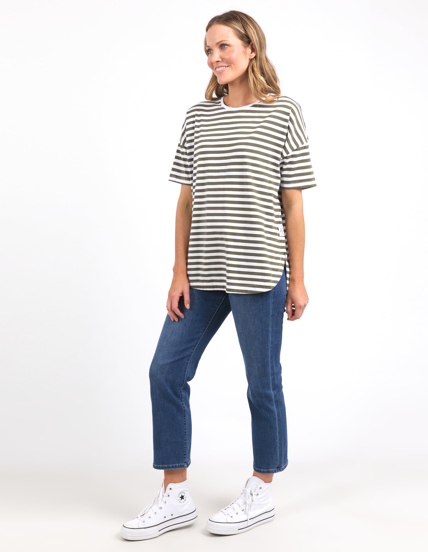 ELM LAUREN STRIPE TEE