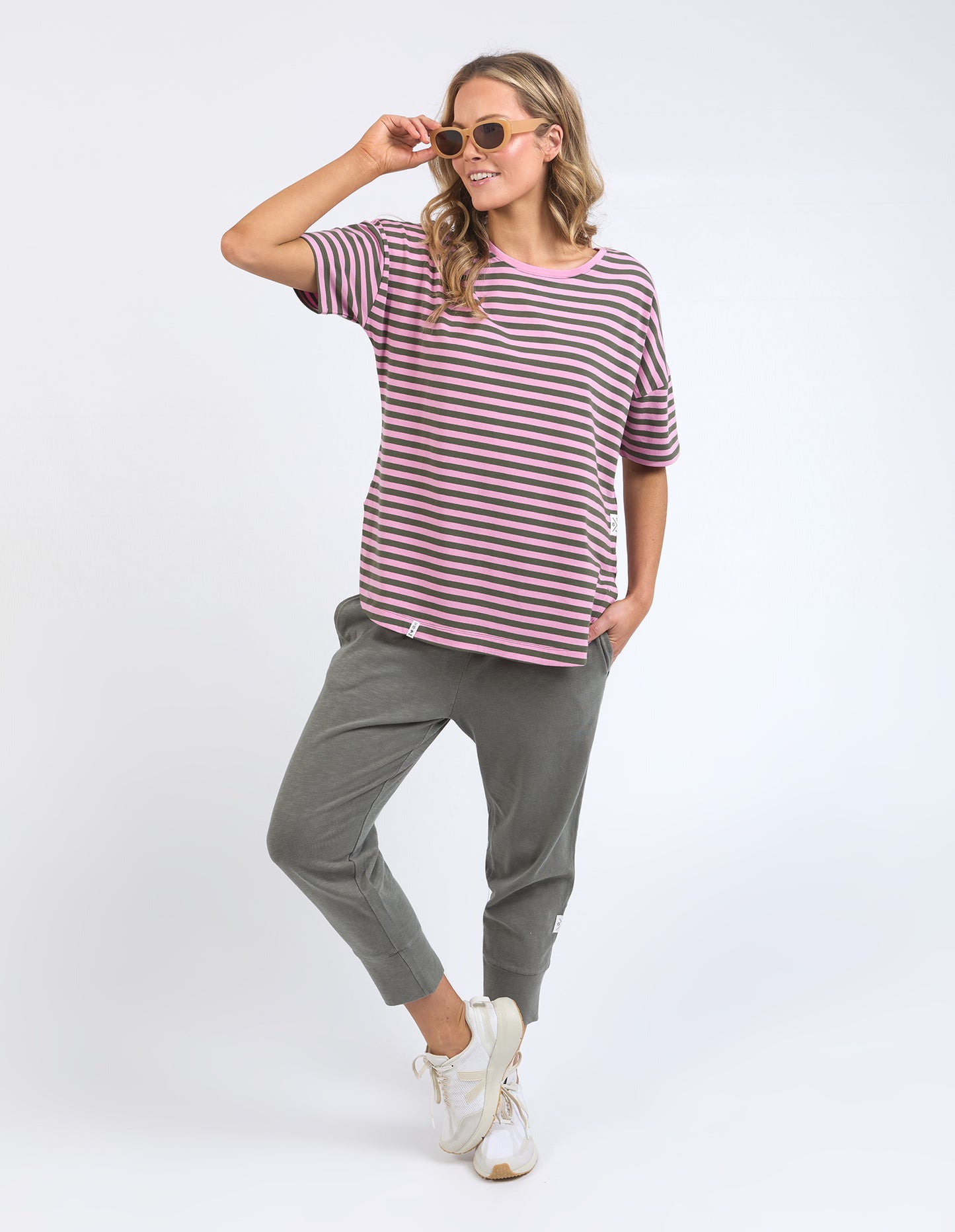 ELM LAUREN STRIPE TEE