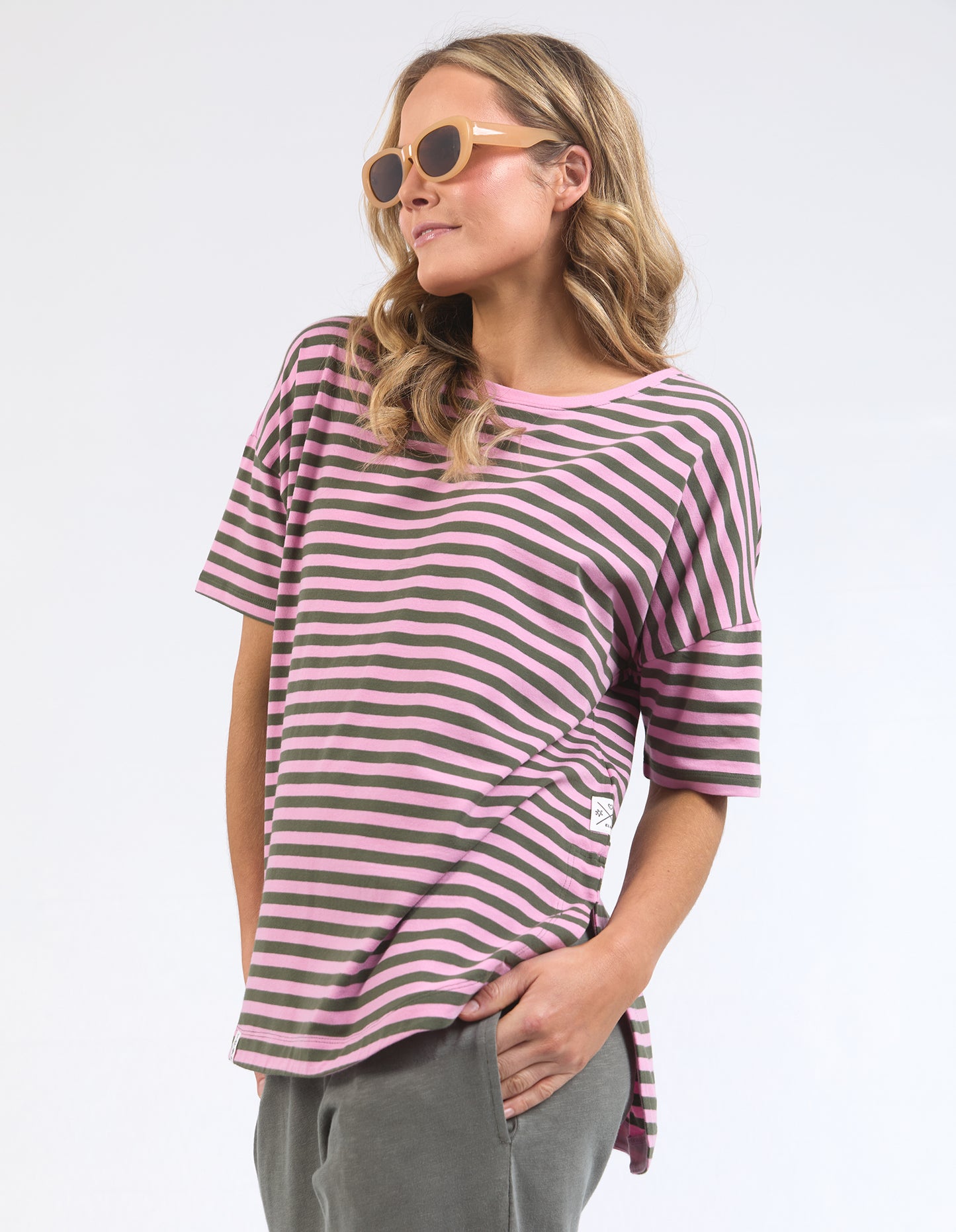 ELM LAUREN STRIPE TEE