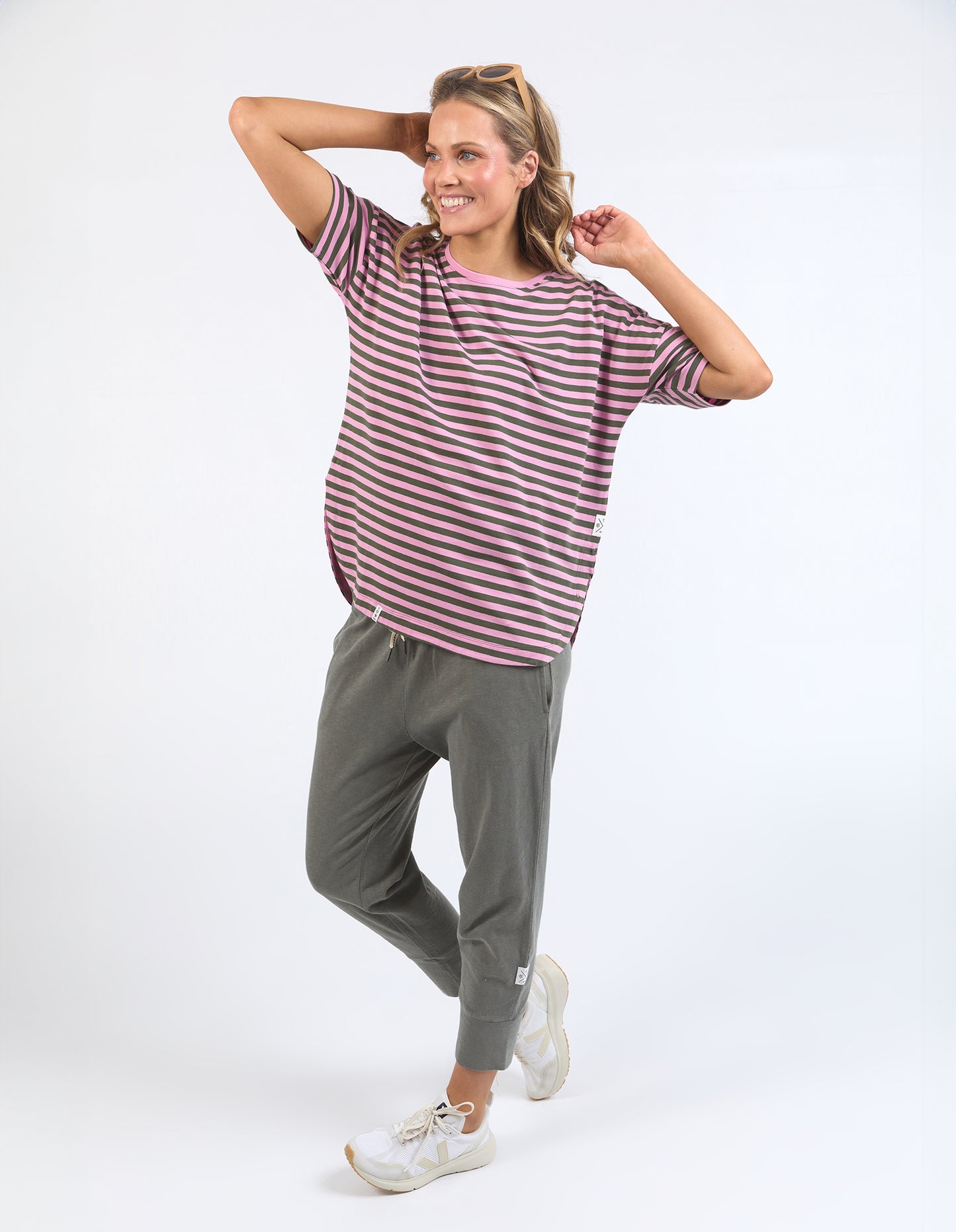 ELM LAUREN STRIPE TEE