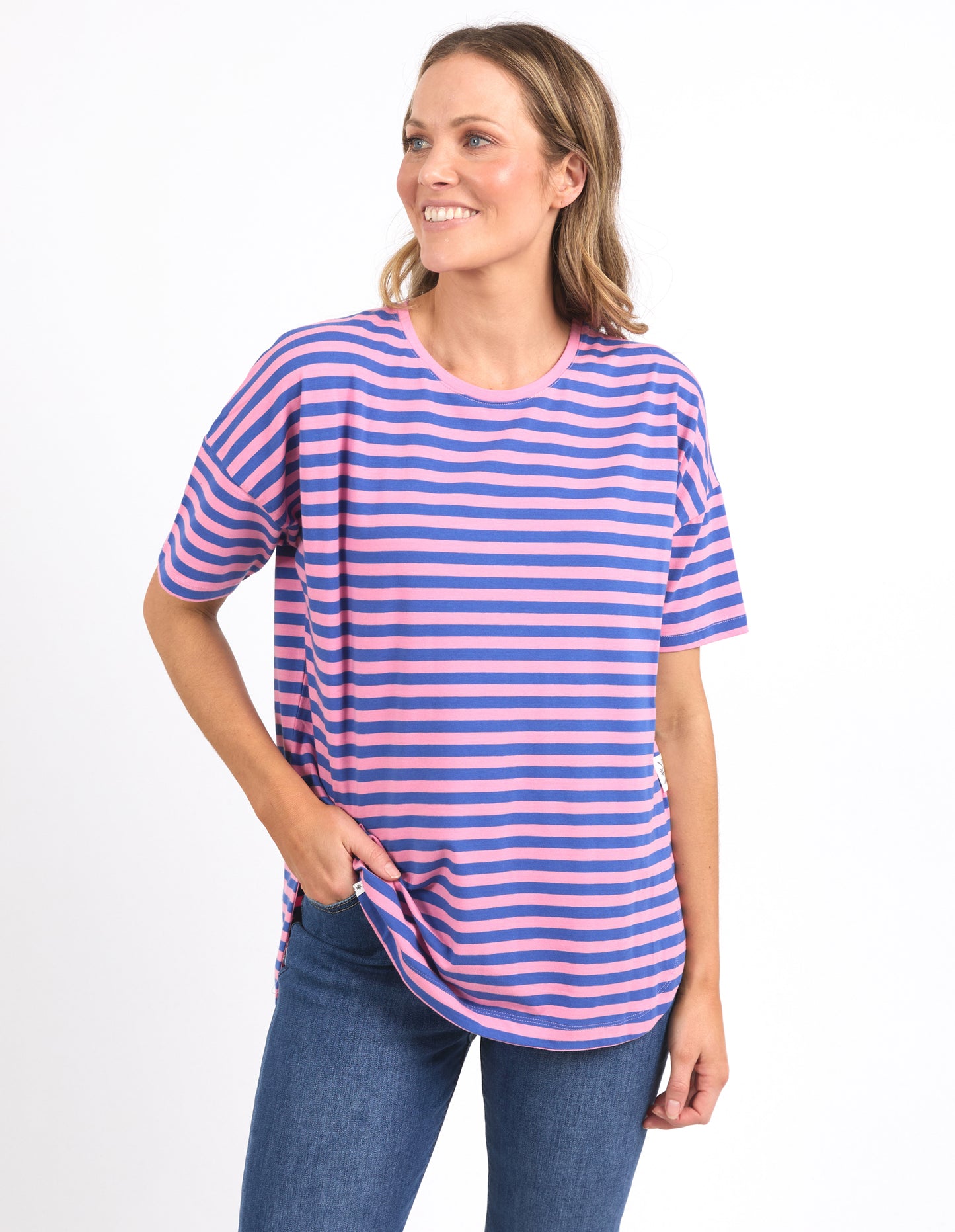 ELM LAUREN STRIPE TEE