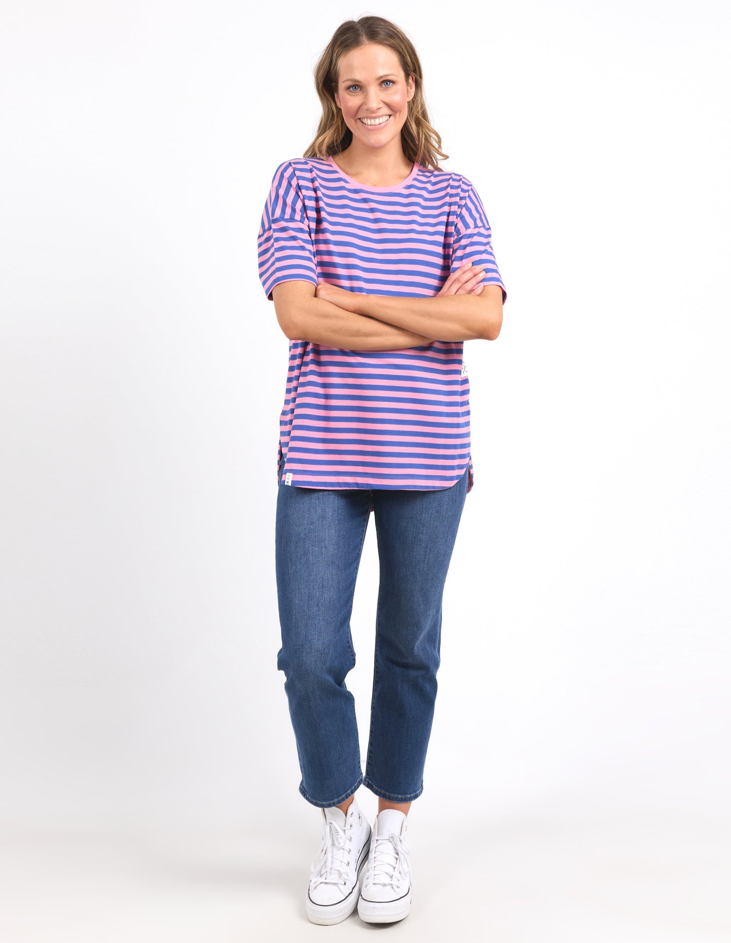 ELM LAUREN STRIPE TEE