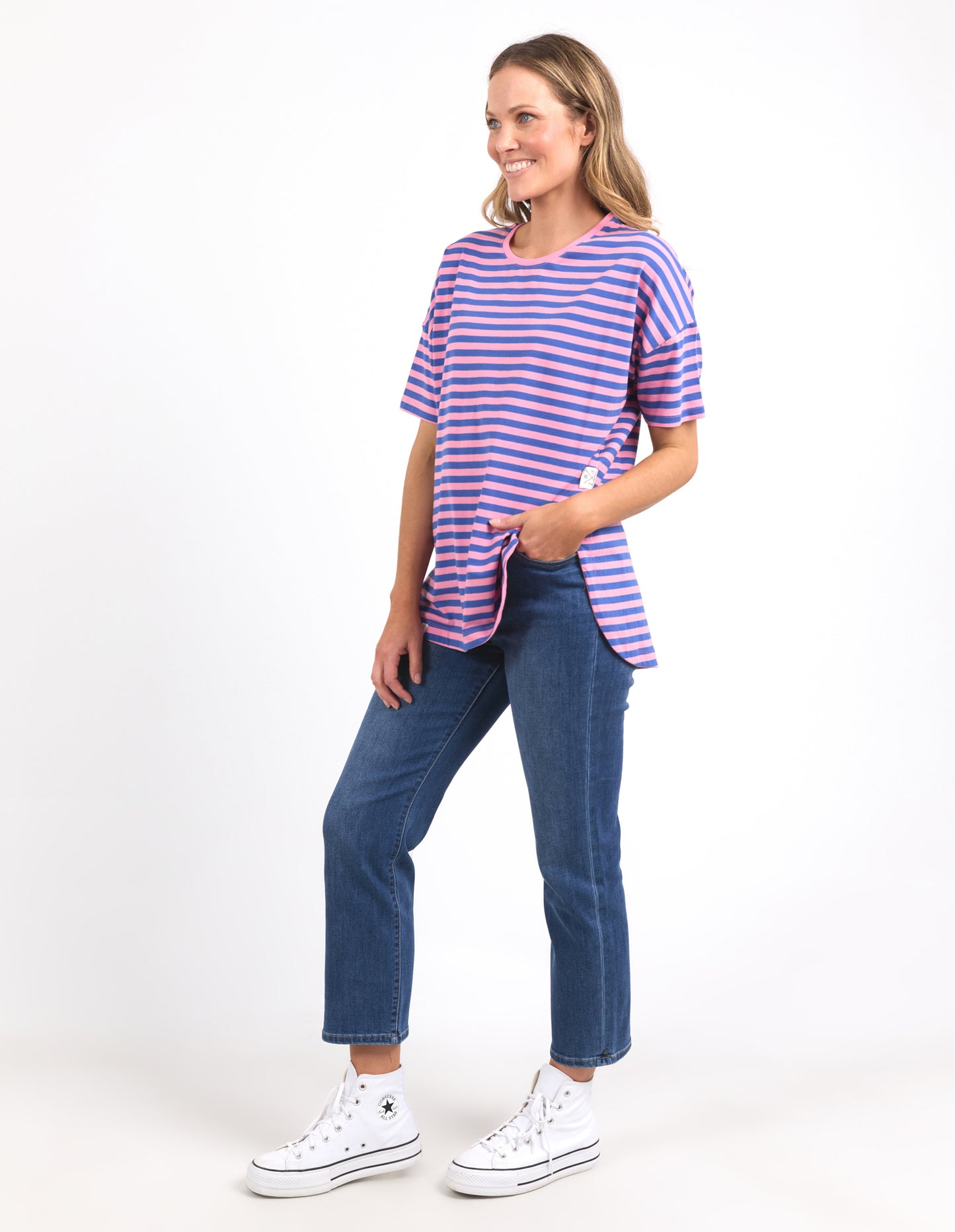 ELM LAUREN STRIPE TEE