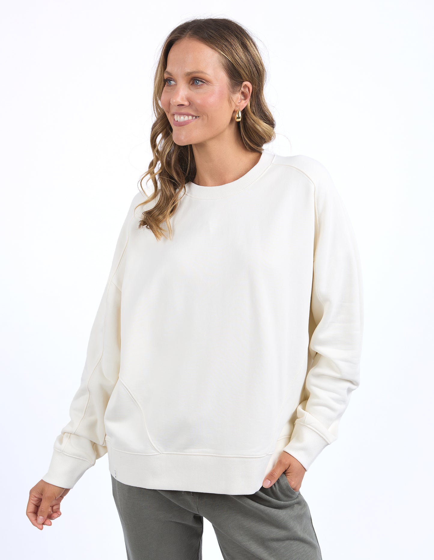 ELM NINA FLEECE CREW