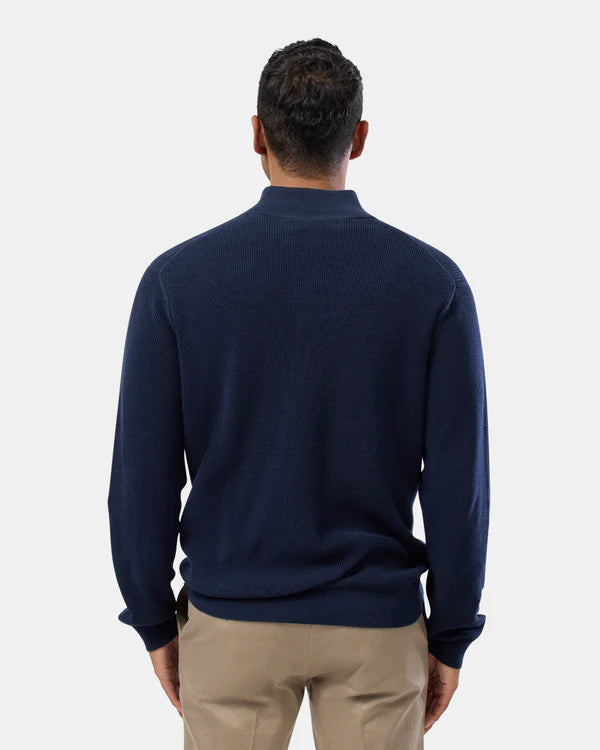 BROOKSFIELD HALF ZIP KNIT