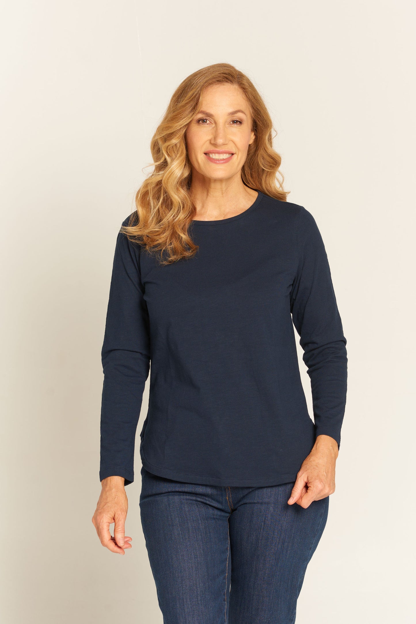 GOONDIWINDI LONG SLEEVE SLUB TEE