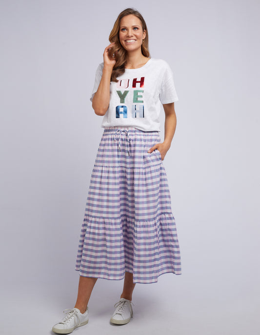 ELM GRACIE TIERED SKIRT