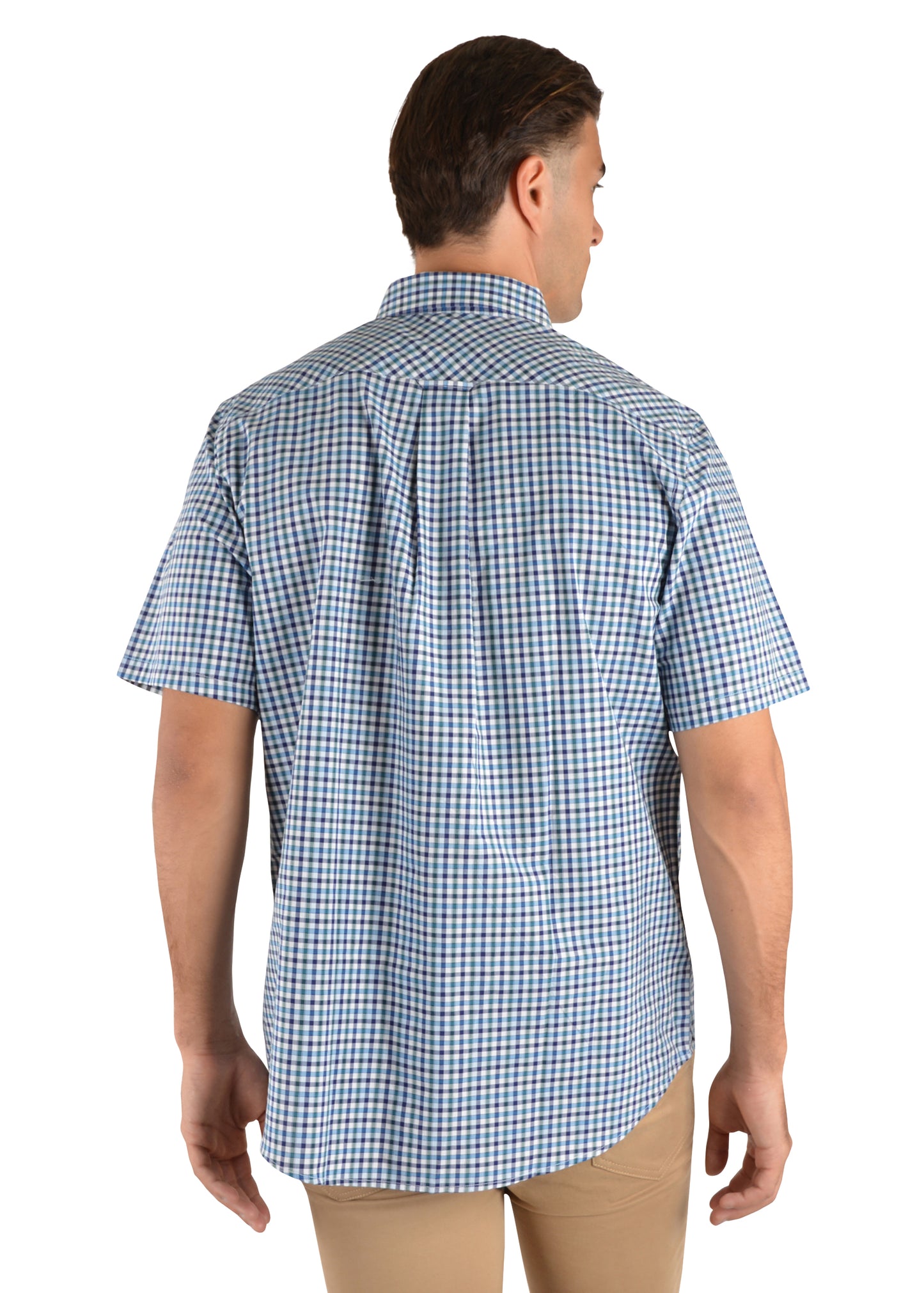 THOMAS COOK DENHAM CHECK SS SHIRT